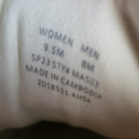 Madewell Kickoff Trainer Sneakers White, Black, Brown Calfhair 9.5 - Picture 11 of 14